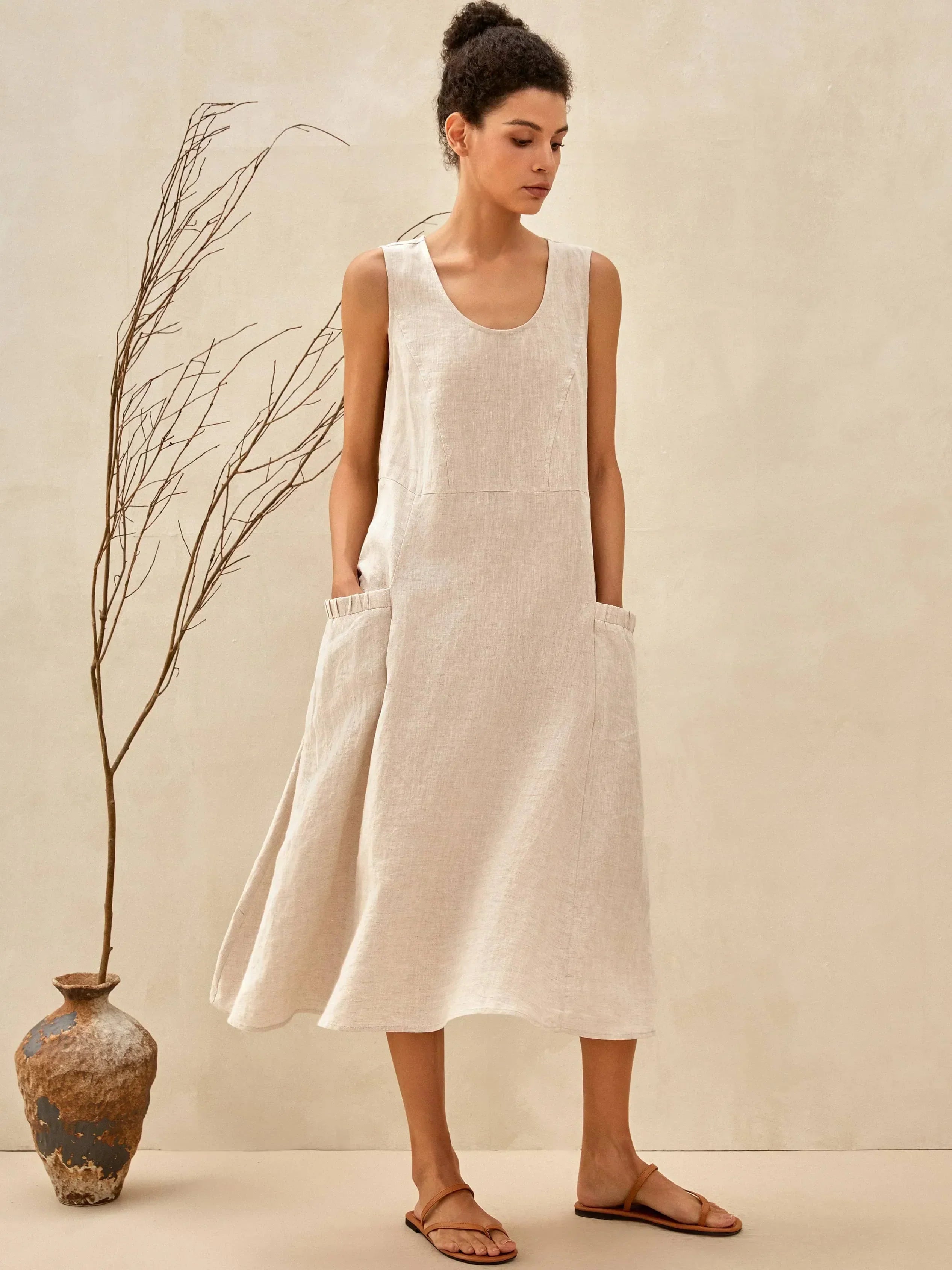 LULU™ - Robe Élégante avec Poches