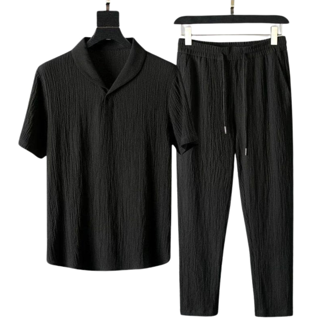 Polo et pantalon en coton