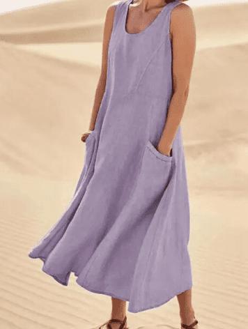 LULU™ - Robe Élégante avec Poches